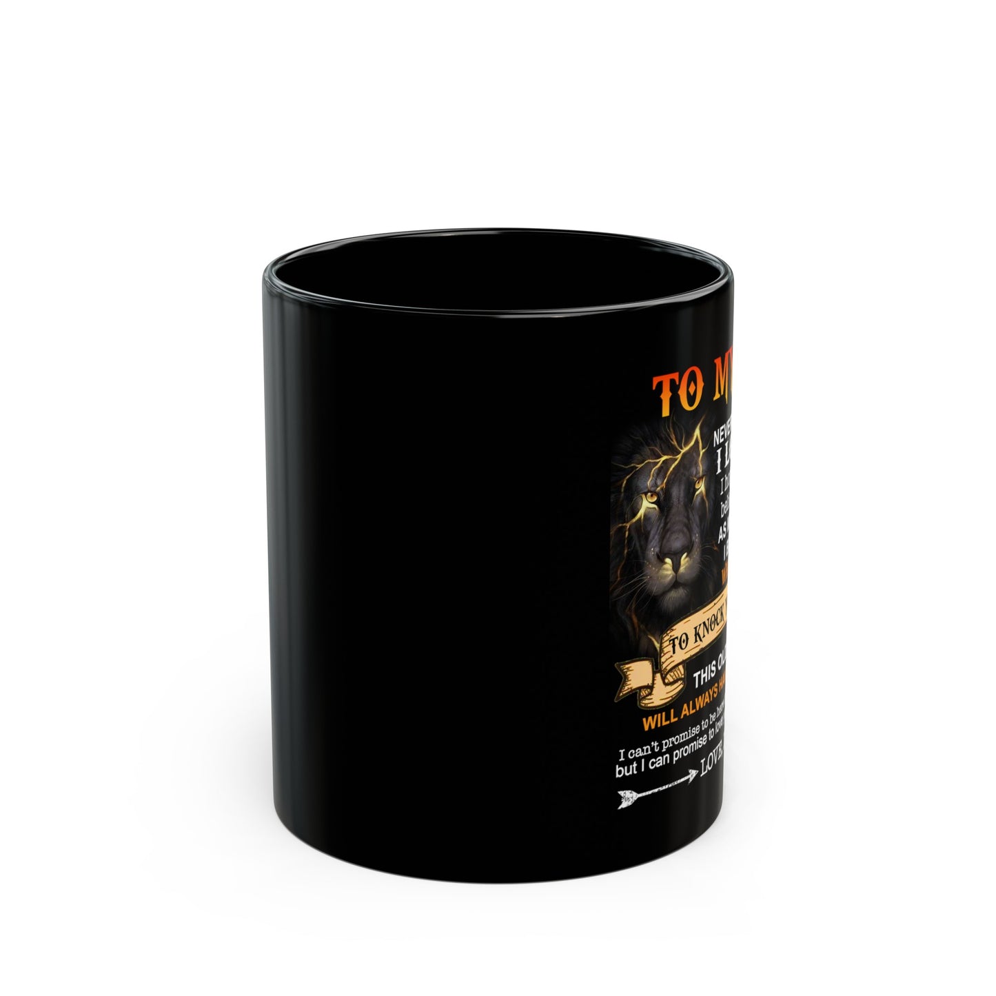 To My Son | Black Mug (11oz, 15oz)