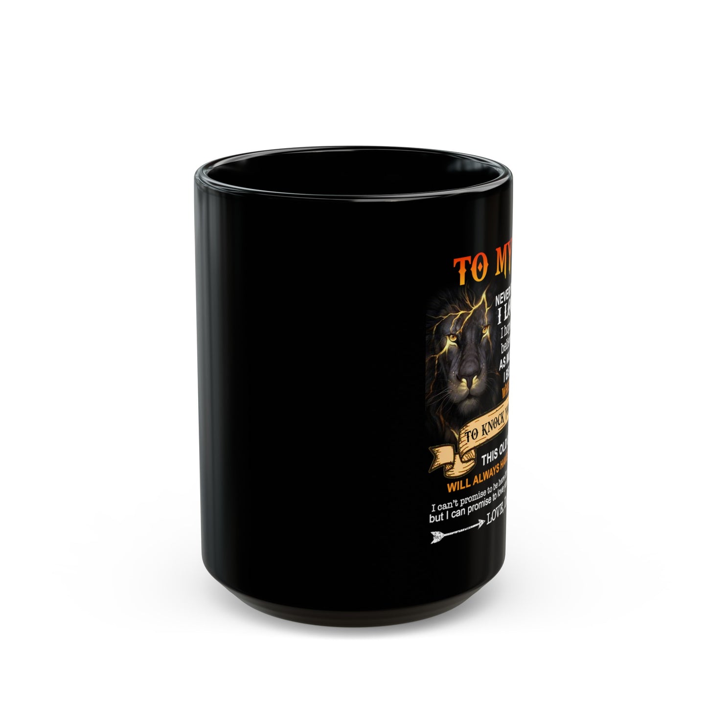 To My Son | Black Mug (11oz, 15oz)
