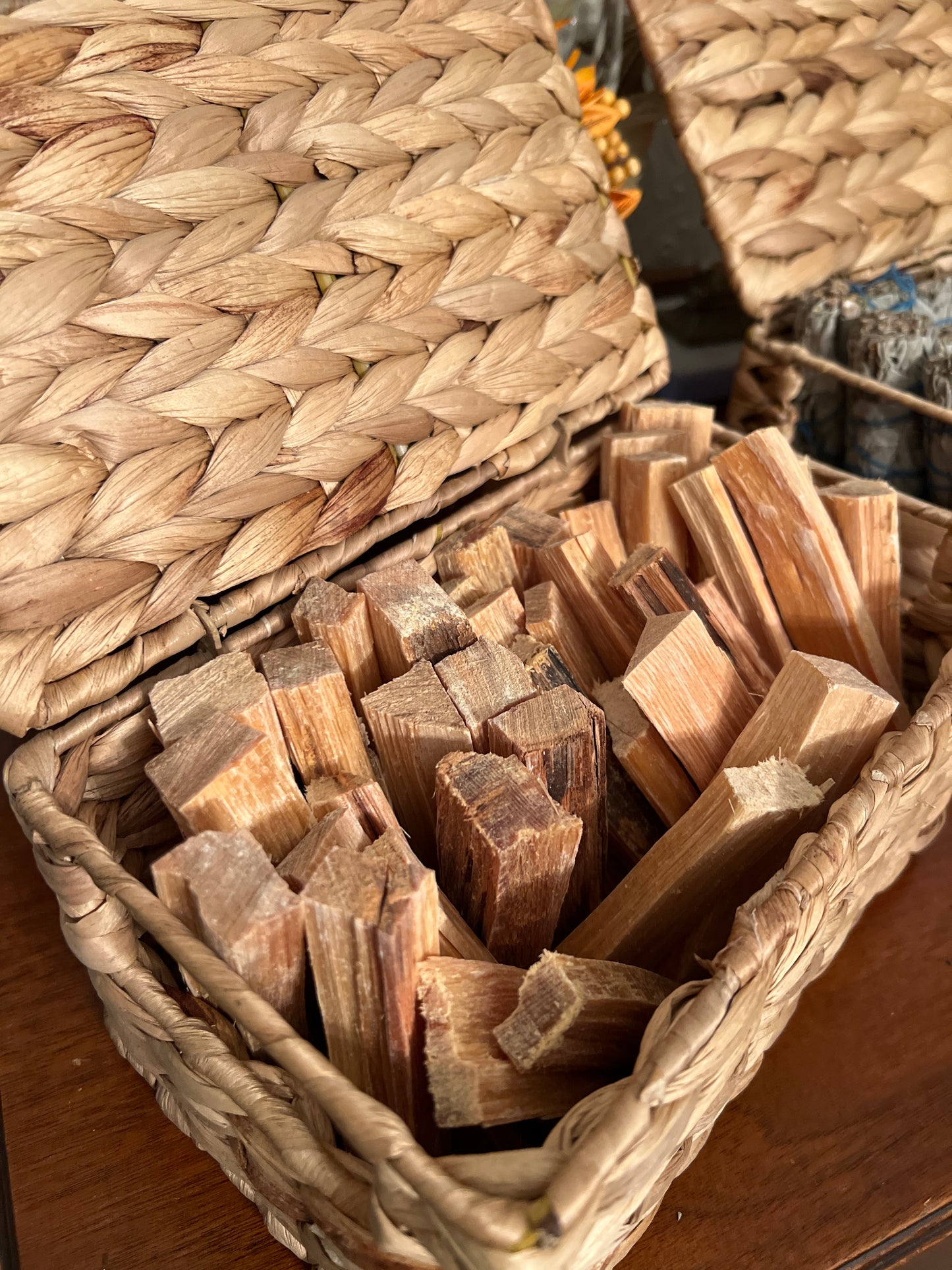 Piñon sticks