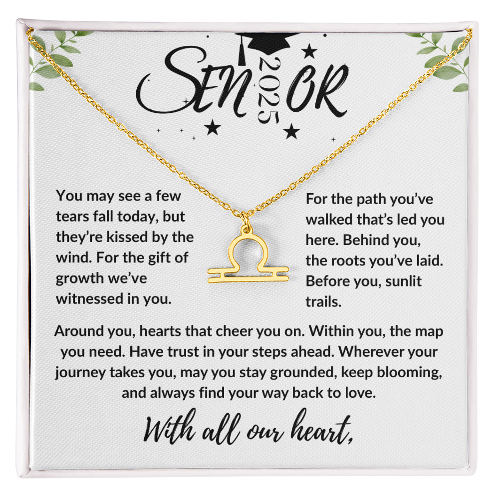 Personalized Graduation Gift Zodiac Necklace | Custom Jewelry | Meaningful Daughter Graduation Necklace | Gift for Her