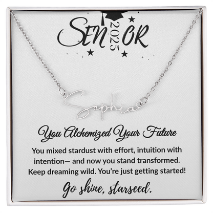 Personalized Name | High School Graduation Gift for Best Friend | College Graduation Gift for Her | Phd Graduation Gift for Daughter | Doctorate Masters Degree MBA