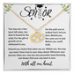 Personalized Graduation Gift Zodiac Necklace | Custom Jewelry | Meaningful Daughter Graduation Necklace | Gift for Her